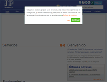 Tablet Screenshot of jfinformatica.es